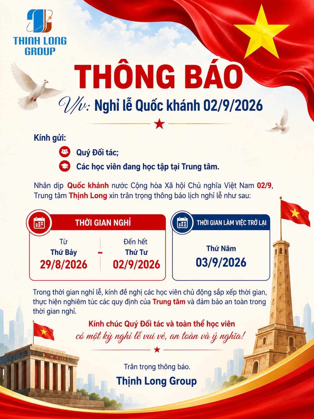 Thông Báo